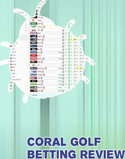 Coral golf betting odds