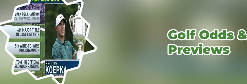 Odds for next pga event