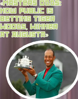 Odds of tiger winning the masters